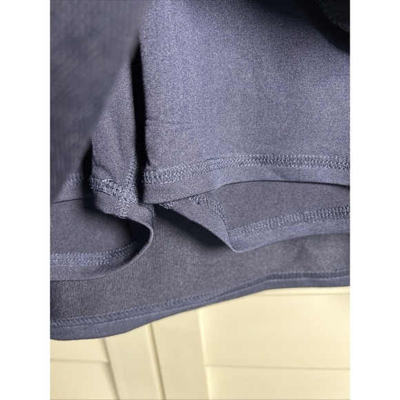 Aeropostale Sport French Terry Pull On Mini Skirt Skort Size Medium Navy NWT - Picture 9 of 11